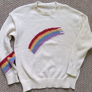 A87 Rainbow Pride Sweater NWOT Women’s S M L